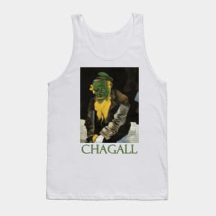 Jew in Green (1914) by Marc Chagall Tank Top